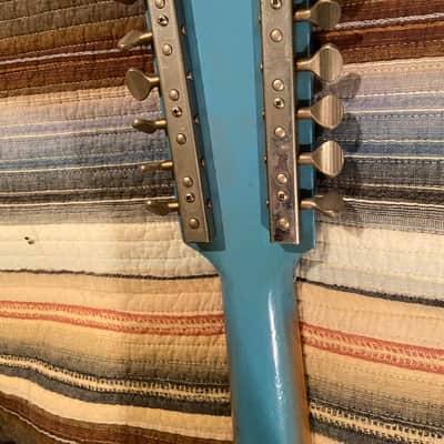 Danelectro Hawk 2N-12, 12 String 1967 - 1969 - Blue / Turquoise image 6
