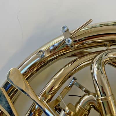 Mint Open Box Conn 8D Double French Horn in Solid Nickel-Silver; with Case and Mouthpiece image 6