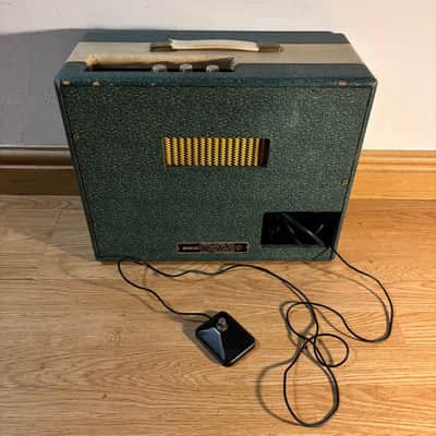 1962 Watkins WEM Westminster Tremolo 13 Watt Valve Guitar Amp (+ original tremolo pedal & amp cover, one owner from new!) image 5