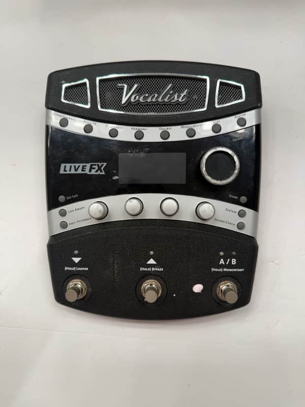 Digitech VLFX Vocalist Live FX Vocal Multi Effects Processor Pedal + PSU image 1