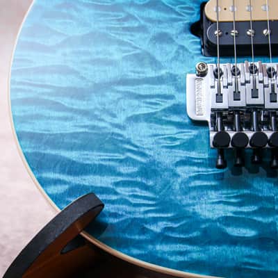 ERNIE BALL USA Music Man Limited Ed. Axis 30th Anniversary 34 of 100 "Translucent Blue" (2026) image 10