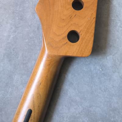Roasted Maple Bass Guitar Neck , 20-Frets image 4