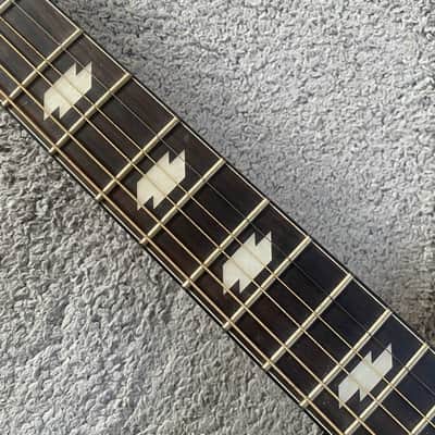 Black Knight 41 Inch Acoustic Guitar, Spruce Top Body, Mahogany Neck, Rosewood Fingerboard image 3