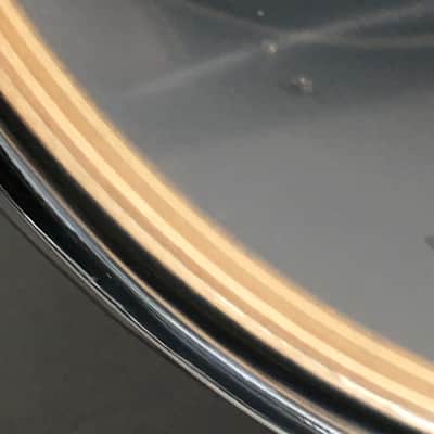 Custom Built Vintage 11x13” Power Tom Drum New Blue Oyster Pearl Wrap Chrome Lugs Aquarian Restored in USA image 7