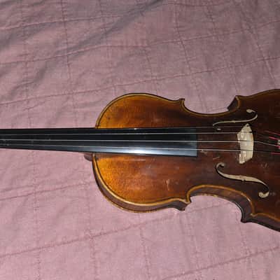 Vintage1922 American 4/4 Violin by FE Beardsley Traverse City Michigan Branded image 3