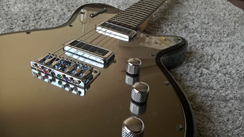 Godin Radiator Black Mirror - RARE | Reverb
