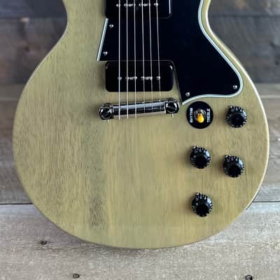 Epiphone Inspired By Gibson Custom 1960 Les Paul Special DC - TV Yellow 25111525242 image 5