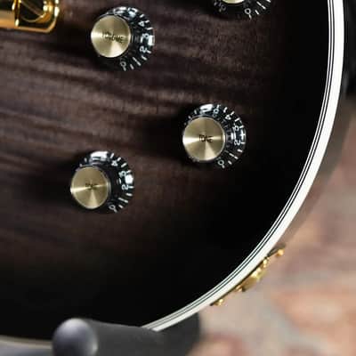 Gibson Les Paul Modern Supreme Electric Guitar - Transparent Ebony Burst with Hardshell Case image 13