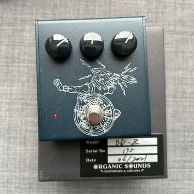 Organic Sounds Zeus overdrive / distortion 2020s - Black / blue image 1
