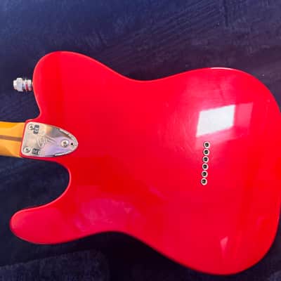 Fender American Vintage '72 Telecaster Thinline 2012 - 2014 - Candy Apple Red image 3