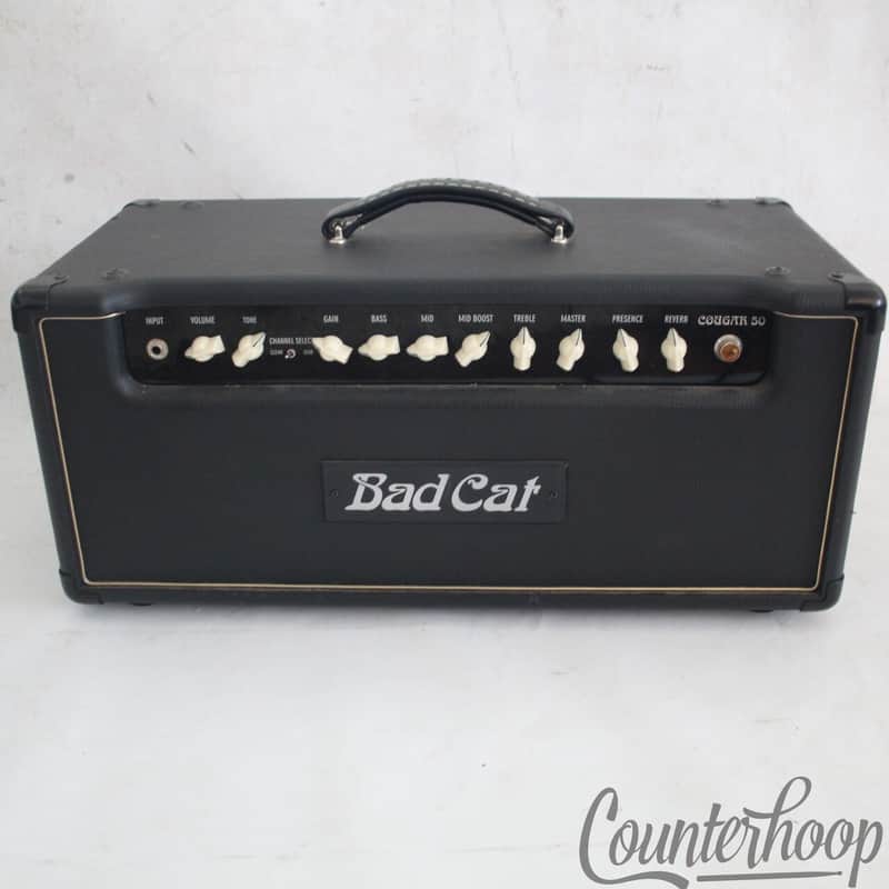 Bad Cat Cougar 50H 50W Class AB Tube Guitar Amp Head Power Amplifier 12AX7+EL34 image 1