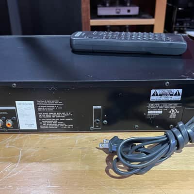 Sony CDR-W33 Professional CD Recorder / Player, OME Remote Control, Working condition. image 5