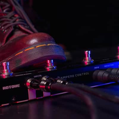 HOTONE MIDI Foot Controller Pedal Bluetooth Ampero Control 4 Button image 7