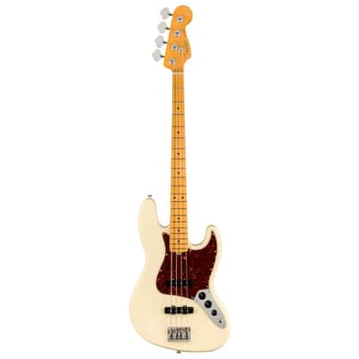 Fender American Professional II Jazz Bass - Olympic White w/ Maple FB image 2