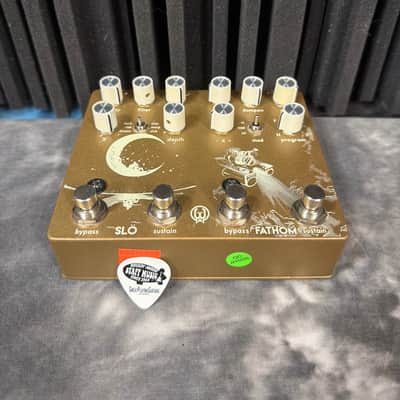 Limited Edition Walrus Audio Slö & Fathom Gold Standard Reverb Pedal  - 2020 image 3