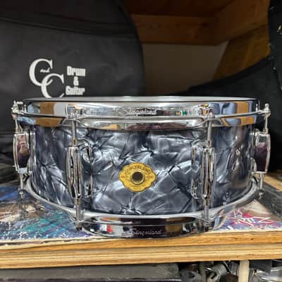 Slingerland BDP 5.5x14 Radio King Conway Cloud badge Snare Drum image 1