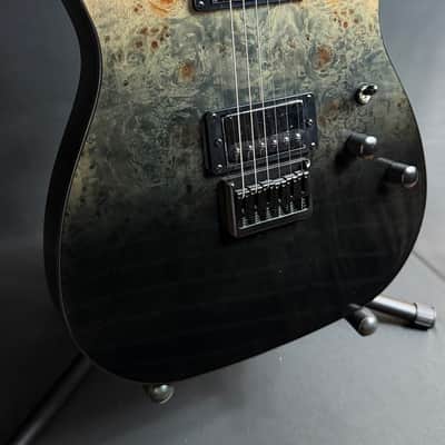 Schecter PT Standard Electric Guitar Black Fade Burst Burl Finish image 3
