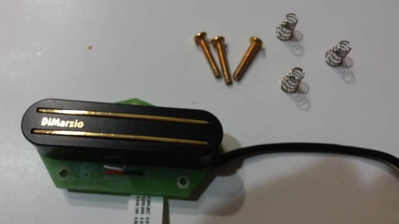 DiMarzio The Chopper for Telecaster DP384 Black/Gold image 1