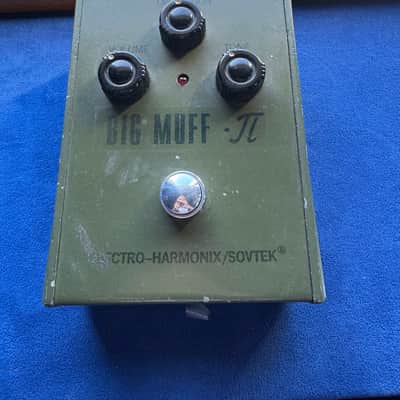 Electro Harmonix Sovtek Tall Font Green Russian Big Muff, Civil