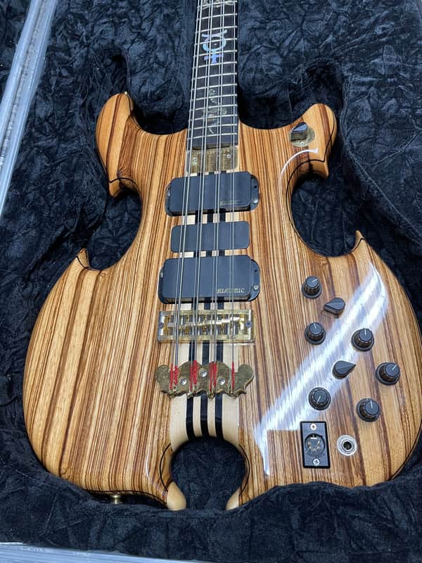 Alembic Series II 8-String Bass "The Riff King" Circa 2002 Natural image 1