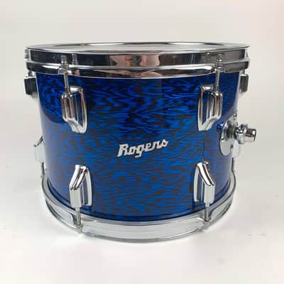 Rogers Fullerton Complete Rack Tom & Mount 13x8 70s - Blue Onyx With user friendly aftermarket tom arm image 1