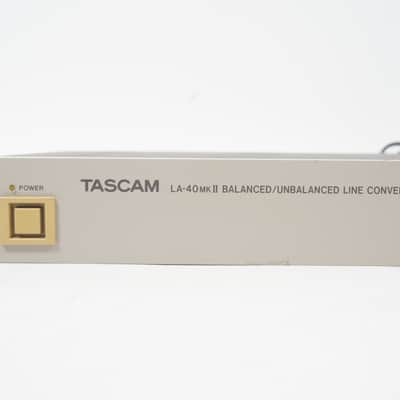 TASCAM LA-40mkII Balanced / Unbalanced Line Converter RCA XLR 8ch DirectBox image 2