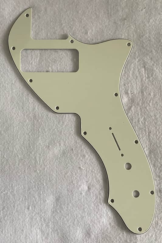 For Fender US Telecaster Thinline/Tele 69 P90 Guitar Pickguard,3 Ply Mint Green image 1