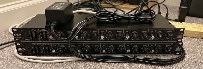 Rane  Rane PE-17 Parametric EQ black image 1