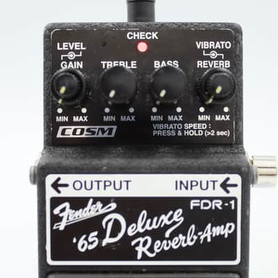 Boss FDR-1 Fender '65 Deluxe Reverb Amp Guitar Effect Pedal AW04221 image 3