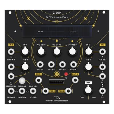 TipTop Audio Z-DSP Eurorack Digital Effects Module (Black) image 2