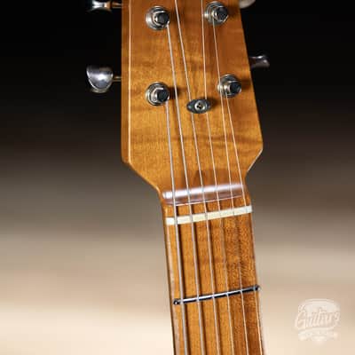 Shabat Lion Swamp Ash T-Style w/ Flame Maple Neck & Lollar Special T's – Shell Pink image 5