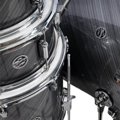 Used PDP Mainstage 5pc Drum Set Twisted Graphite (No Cymbals/Hardware) image 3
