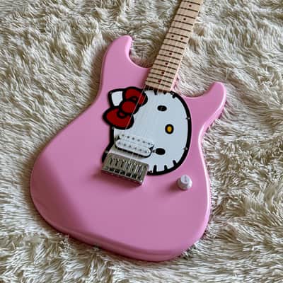 2024 Squier Hello Kitty Reissue Stratocaster Electric Guitar image 7