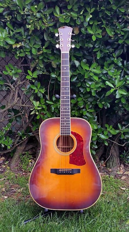 One-of-a-kind Mossman Guitar - 1980 Sunburst Great Plains Custom Built image 1