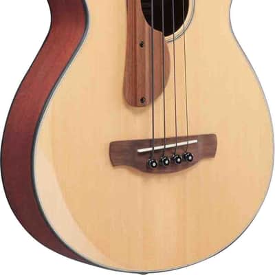 Ibanez AEGB30E-NTG AEGB Acoustic Bass 4-String - Natural High Gloss image 3