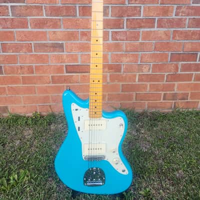 Fender Jazzmaster American Professional 2 2020-2024 - Miami Blue with upgraded Mastery bridge image 1