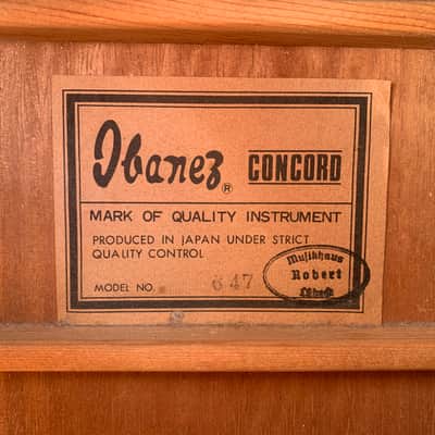 Ibanez Concord 647 1976 | Japanese Vintage Acoustic Guitar image 13