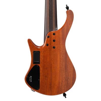 Ibanez EHB1506MSABL EHB Headless 6-String MS Bass - Antique Brown Stained image 7