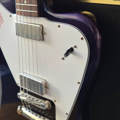 Gibson '65 Non-Reverse Firebird V Custom Shop VOS Stop Bar 2023 - Candy Apple Purple image 11
