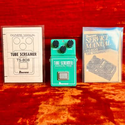 1981 Ibanez TS808 Tube Screamer JRC4558D image 2