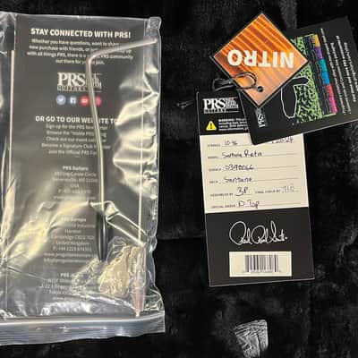 PRS Santana Retro Orange 10 Top (066) image 8