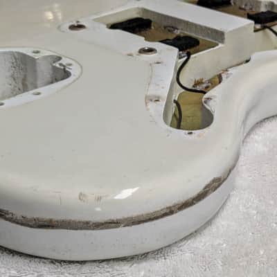 Authentic 1965 Fender JAZZMASTER Body with Vintage Parker BODY-GUARD Shield image 7
