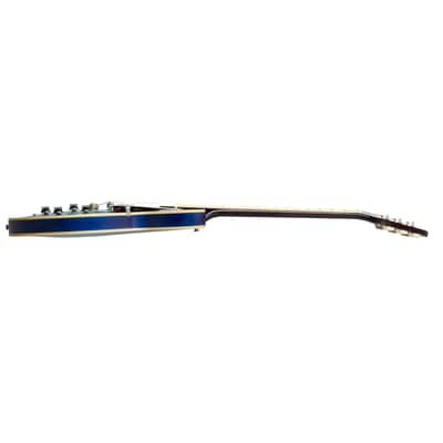 Epiphone ES-335 Figured Semi-Hollow Body Guitar - Blueberry Burst image 4
