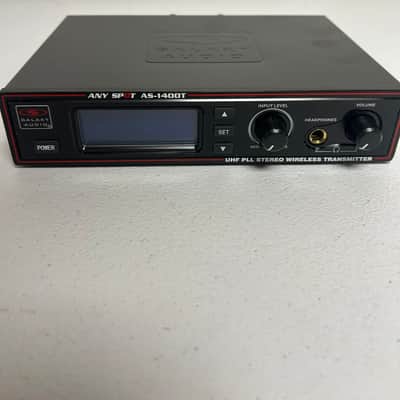Galaxy Audio AS-1400M Any Spot Wireless In-Ear Monitor System - Band M (516-558 MHz) 2010s - Black image 7