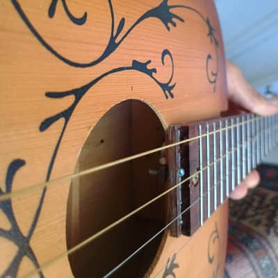 Soviet "Cigar Box" Tenor Guitar/Steel Sting Baritone Ukulele image 5