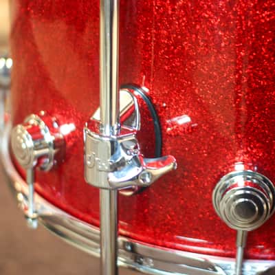 Immagine DW Collector's Maple Mahogany Red Sparkle Drum Set - 22,10,12,16 - SO#1447494 - 7