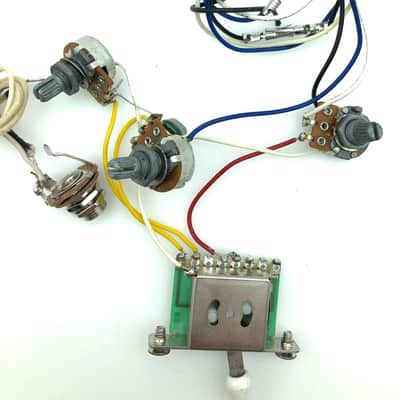 Vintage Fender MIJ 5-Way Stratocaster Wiring Harness - White - 1980’s-90’s image 2
