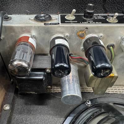 Fender Princeton Reverb 12-Watt 1x10" Guitar Combo 1966 - Black Panel image 13