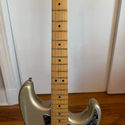 Fender US American Lone Star Stratocaster HSS with Maple Fretboard 1999 - Humbucker bridge - Shoreline Gold image 13