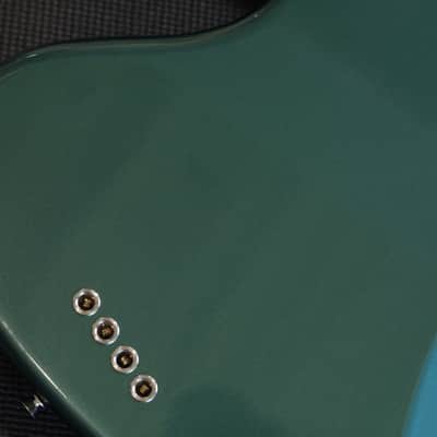 Unplayed! 2017 Fender Adam Clayton Jazz Bass Electric Bass Sherwood Metallic Green + OHSC image 15